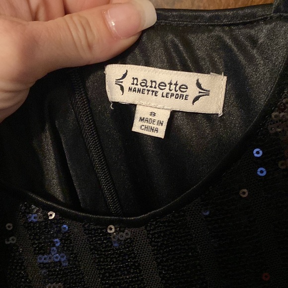 Brand New Nanette Lepore black sequined dress 😍😍😍😍 - Picture 4 of 9